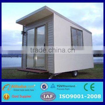 prefabricated mobile movable portable tiny house on wheels