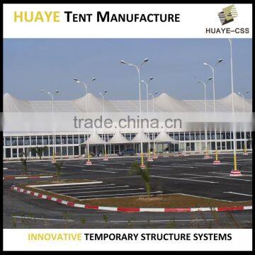 Best quality white color clear span outdoor airport tent for sale