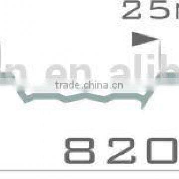 Plastic Polycarbonate Corrugated Sheet for Greenhouse Roof (Pearly RED TRIMDEK) photo-6