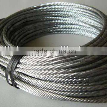 6*19+FC Aircraft wire rope