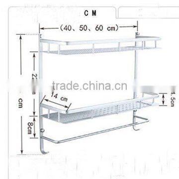 Wall Mounted Aluminum Bathroom Shelf for Towel photo-2