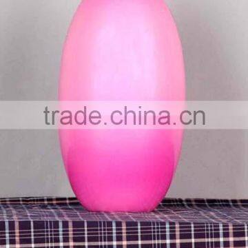 2015 New pink unusual different shape flower vase