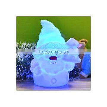 soft snowman LED night light for Children