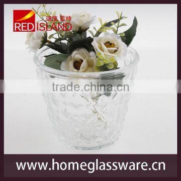 Elegant Shape 2017Colorful Flower Nursery Garden Mini Round Planting Glass Pots photo-2