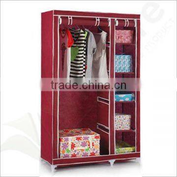 Portable Non-Woven Fabric Wardrobe cloghtes storage cabinet