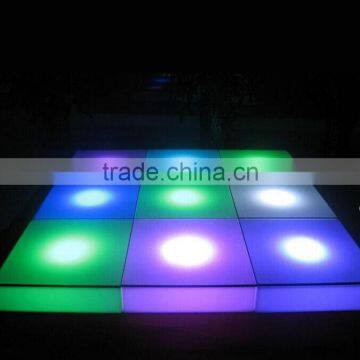 Modern PE plastic stage led dance floor, LED RGB Dance Floor for stage/rgb color led dance floor for sale