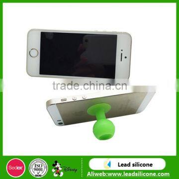 2017 Universal Flexible Silicone Phone Stander /Magnet Silicone Phone Stand/universal Cable Holder for Smartphone photo-6