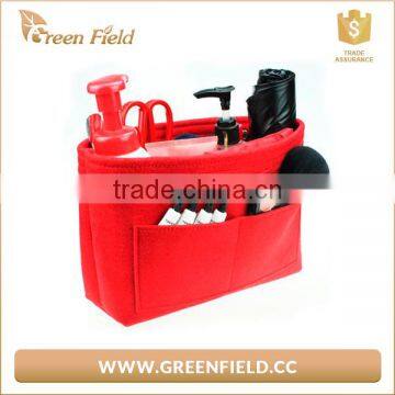 8 Pockets Dark Grey Felt Organizer Bag for Houseware Home Storage photo-6