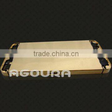 Hot Selling Luxury Case 24ct Real Gold Housing for Iphone 5,gold Housing for Iphone 5,for Iphone 5 Luxury Housing photo-2