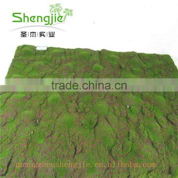 SJLJ013310 Cheap Artificial Moss Mat / Plastic Moss for Decoration photo-3