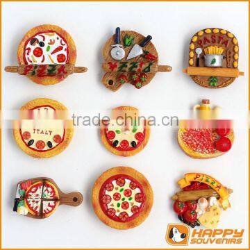 Pizza Promotional Israel Fridge Magnet for Home Decor, China Direct Factory