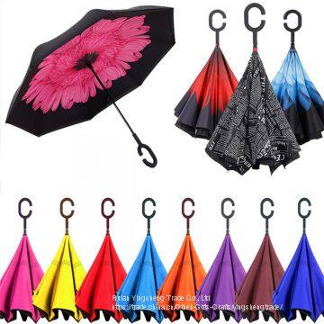 New Invention Reverse Umbrella Logo Advertising Promotional Umbrella photo-3