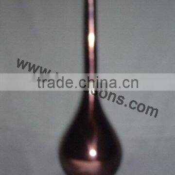 Cheap Metal Flower Clear Round Vase photo-5