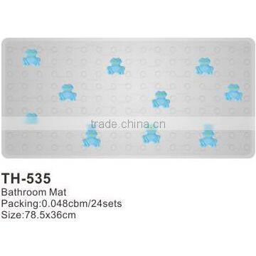 Plastic Bathroom Floor Mat,non Slip Shower Mat photo-3