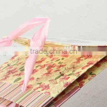 Flower Design Foldable Gift Bag With Bowknot/ Shopping Bag photo-5