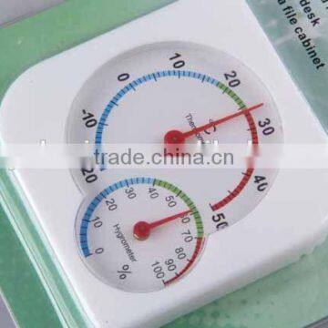 Double Pointer Square THERMOMETER