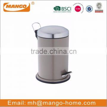 Unique Colored Metal Foot Pedal Trash Can photo-2