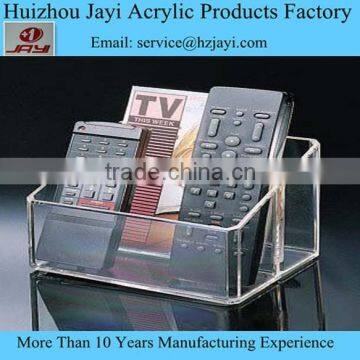 2017 China Supplier Wholesale Clear Acrylic File Holder Desktop Stationery Organiser photo-2