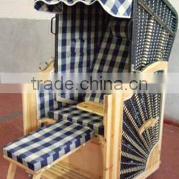 outdoor furniture beach lounge chair with canopy