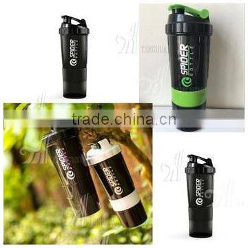 500ml Factory Wholesale Plastic Water Bottle Shaker Bottles for Water photo-5