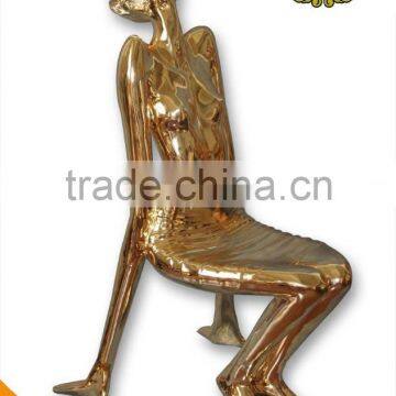 MD-0010-05 Home decor furniture beauty Electroplating chair