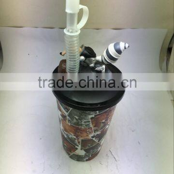 Plastic Cup With Top Figurine