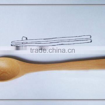 Mini Bamboo Wooden Coffee Spoon Kitchen Spice Salt Scoop photo-4