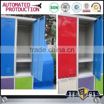 Colorful Furniture Metal Commercial Furniture Steel Gym 6 Door Changing Room Locker for Sale photo-4