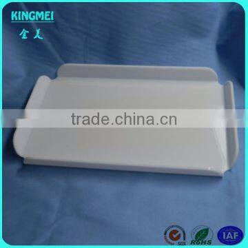 Shenzhen Supplier Black Plexiglass Tea Holder Tray Best Selling Cube Plastic Tray for Teapot photo-5