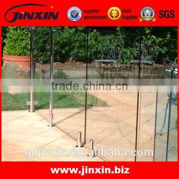 JINXIN Balustrade Spigot Spigot Made in _Square Stainless Steel Glass Pool Fence photo-2