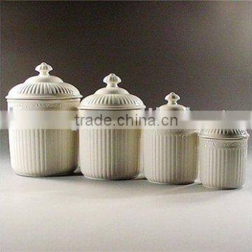 porcelain canister