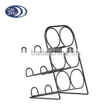 12 Bottle Wine Rack Holder Storage Shelf Sand for Metal Kitchen Decoration photo-3