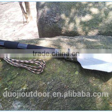 Multi-use Outdoor Camping Accessories With Shovel Hoe Tactical Knife Fire Flint photo-3