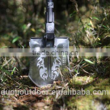 Top Brand Multi-function Outdoor Sport Tools With Shovel Knife Hoe Digger Flashlight photo-3
