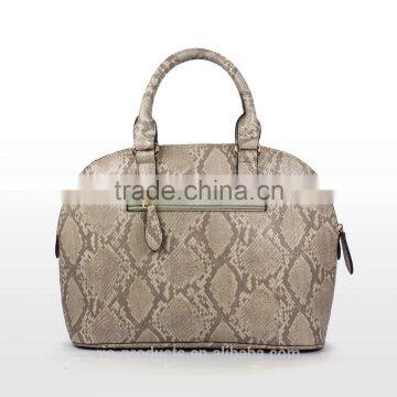 Insignia Snake Skin pu Custom Tote Bag photo-3