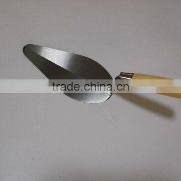Steel Bricklaying Trowel With Wooden Handle photo-4
