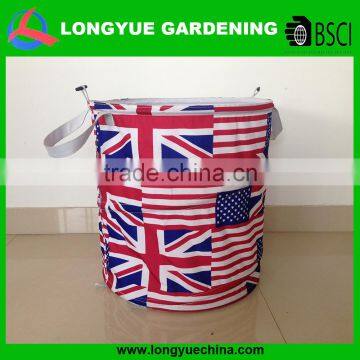 Environmental folding cartoon pop up yard waste bag