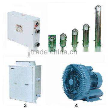 Stainless Steel Swimming Pool Shell Tube Heat Exchanger