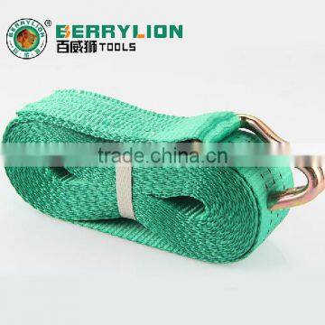 Berrylion tools heavy duty cargo lashing belt with hook