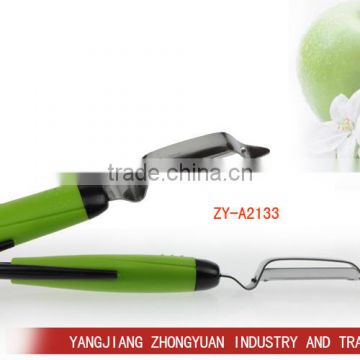 2014 newest Stainless steel kitchen gadget vegetable peeler