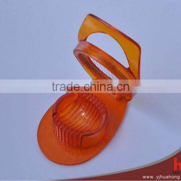 New Design Transparent Plastic Egg Cutter/Egg slicer (HFC-12)