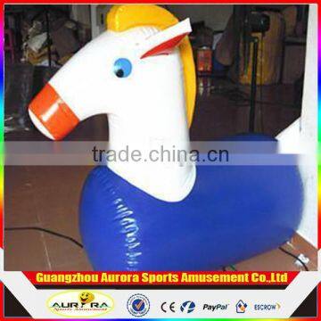 Funny and exciting inflatable horse adult horse racing with factory price