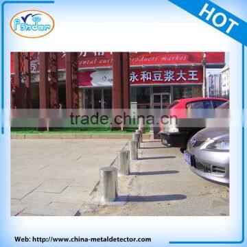 Automatic security car parking warning retractable hydraulic bollard