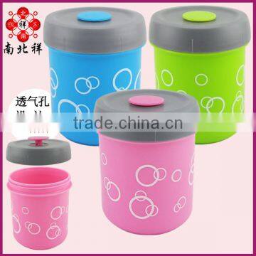 450ML Plastic Round Korean Lunch Box