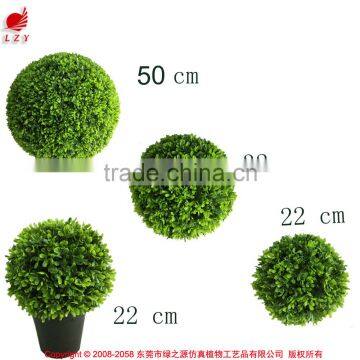 Fake Decorative Milan Grass Boxwood Tree for Christmas Showcase Decoration photo-4