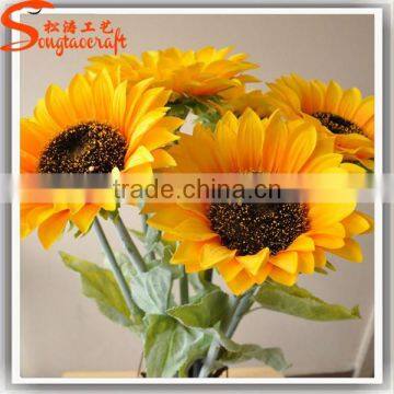 Height Quality Handmade Customize Artificial Sunflowers Wholesale Artificial Flowers Cheap Plastic Artificial Flowers photo-5