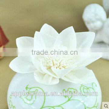 Lotus Shape Sola Flower Aroma Diffuser With Reed or Cotton Rope photo-4