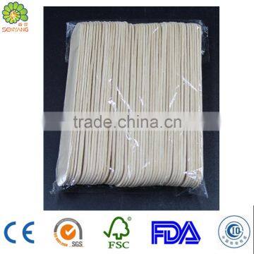 150*18*1.6mm Disposable Birch Wooden Tongue Depressor Packed in Bulk photo-3