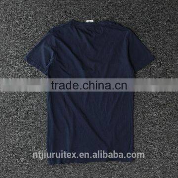 100% Cotton Crack Printing Men T-shirt photo-2
