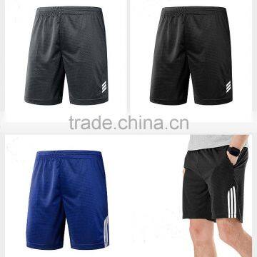 2016 Men Clothing 100% Polyester Dri-fit Fifth Custom Mens Gym Shorts photo-2